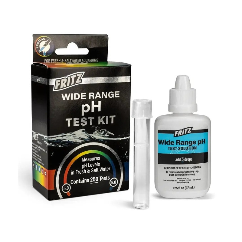 Fritz Wide Range pH Test Kit
