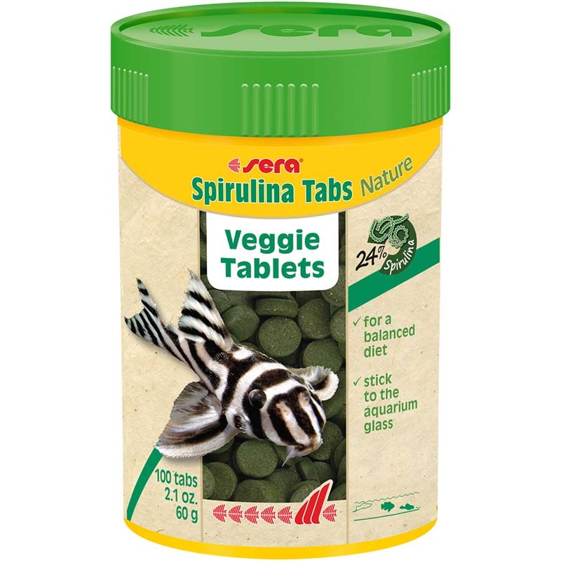 Sera Nature Spirulina Tablets 100 tabs – 60g