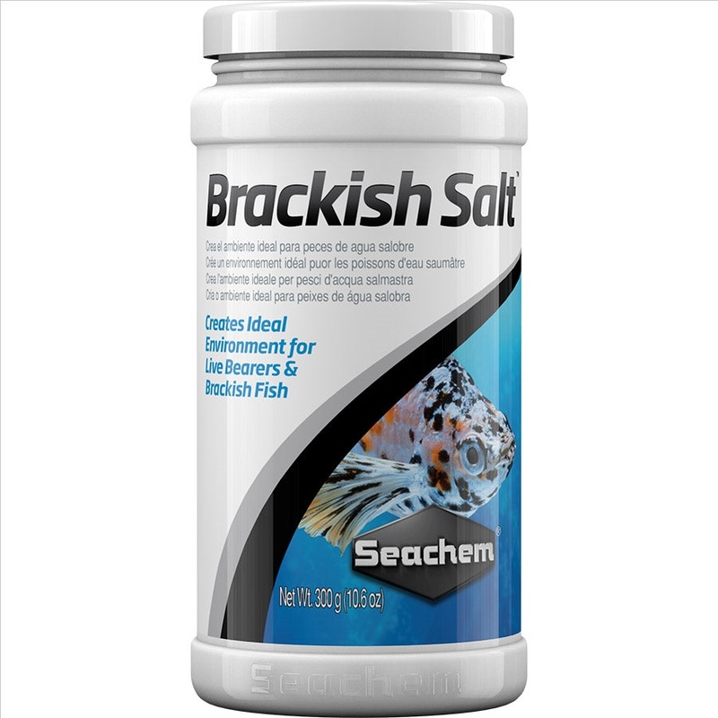 Seachem Brackish Salt 300g water treatment