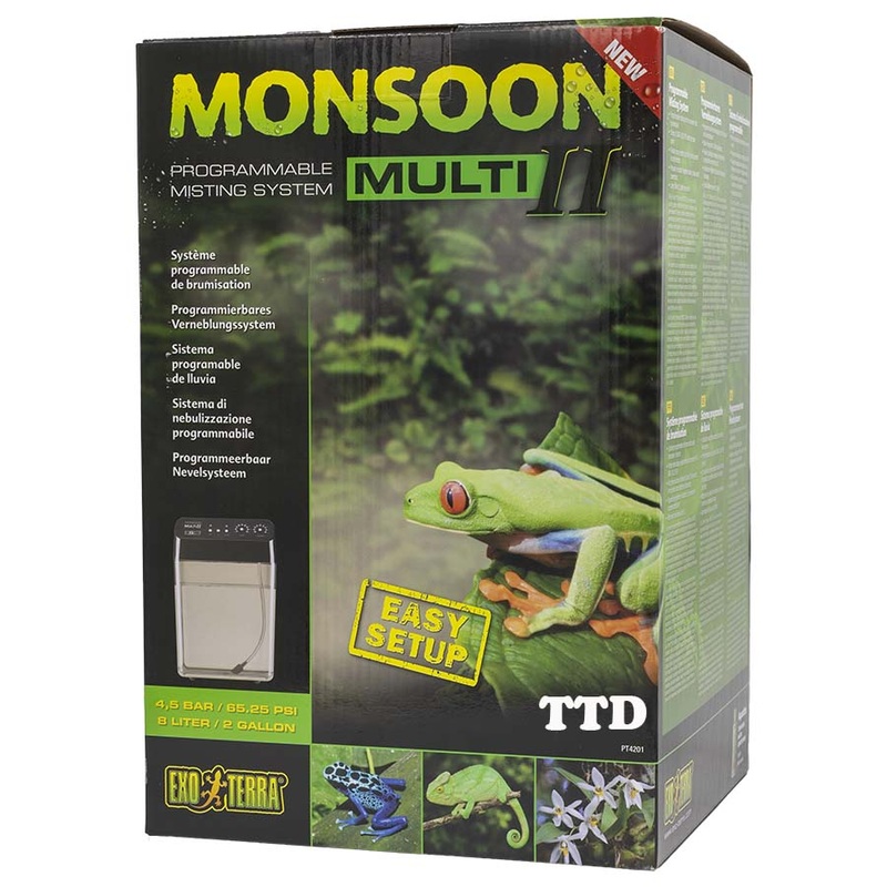 Exo Terra Monsoon Multi II – Reptile Mister – New Model