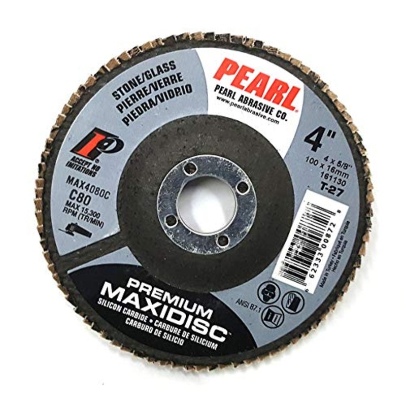Pearl Premium Silicon Carbide T27 Flap Disc  MAX4080C