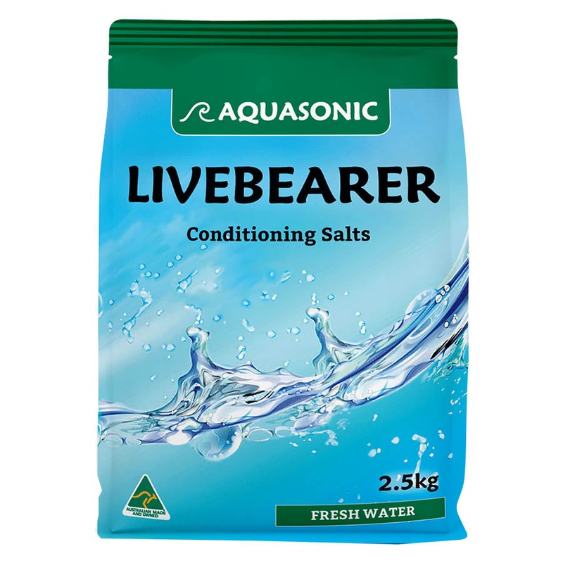 Aquasonic Livebearer Water Conditioner 2.5kg – Australian Made