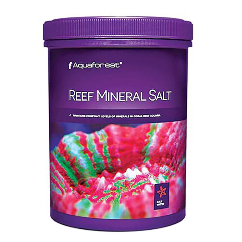 Aquaforest Reef Mineral Salt 800g Powder Additive
