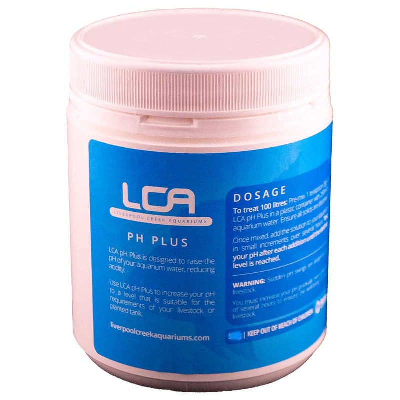 LCA Ph Plus Powder Water Treatments 250g – Liverpool Creek Aquariums