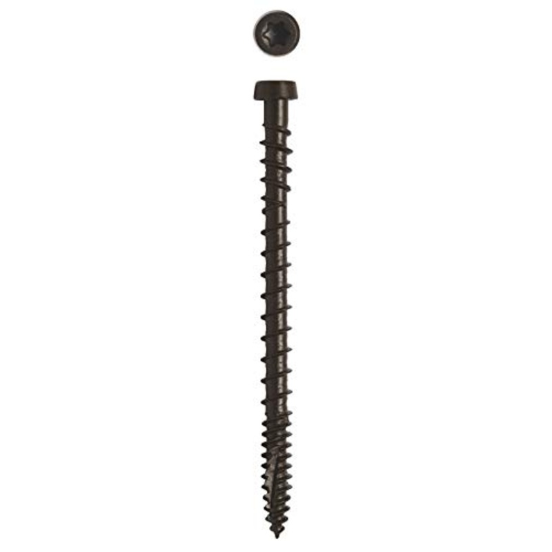 Big Timber CD10234MCA #10 x 2-3/4 in. Mocha Star Drive Trim Head Composite Deck Screw 1750 Pack