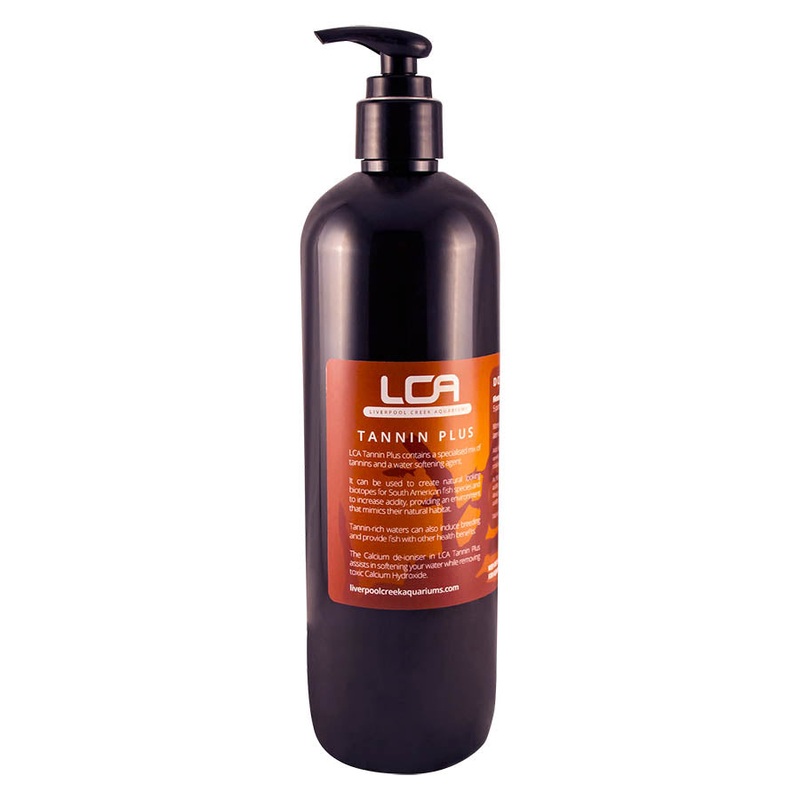 LCA Tannin Plus 500ml – Black Water Conditioner – Liverpool Creek Aquariums