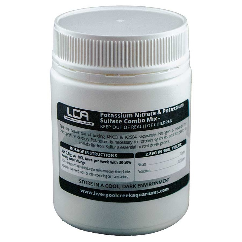 LCA Potassium nitrate mix with Potassium sulphate 500g Plant Fertiliser – Liverpool Creek Aquariums