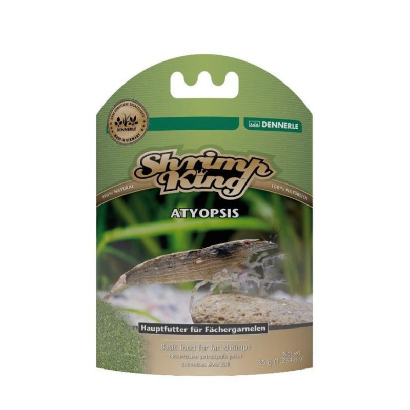 Dennerle Shrimp King Food Atyopsis 35 gm – Basic Food for Fan Shrimps