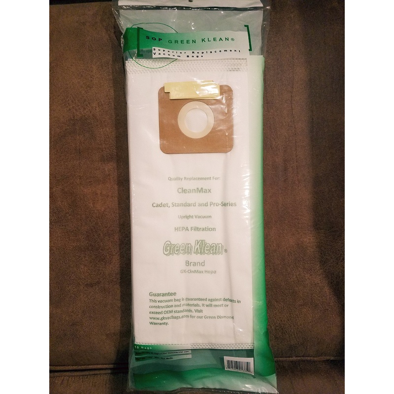 Green Klean SOP Clean Max/CIN-Max Vacuum Bags