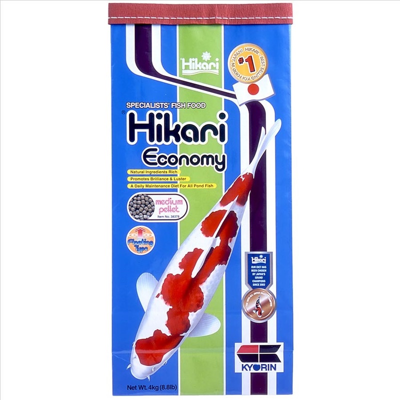 Hikari Economy Medium Pellet 4kg – Goldfish and Koi
