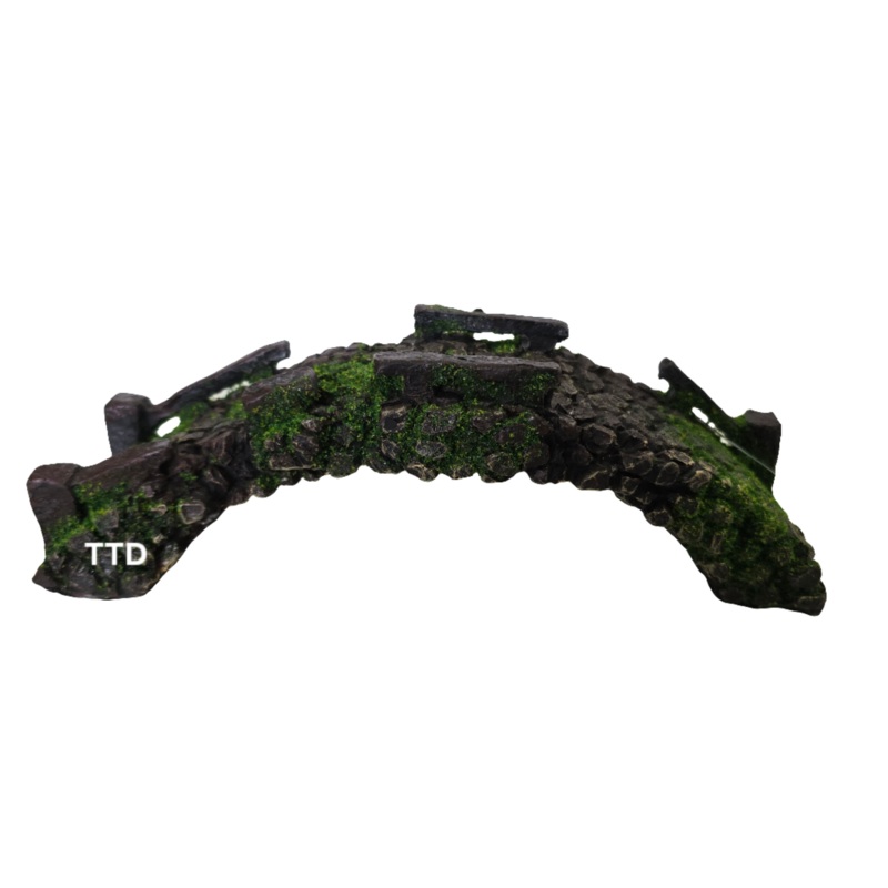 Aquatopia Bridge with Moss Ornament