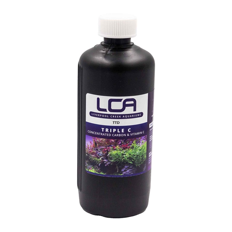 LCA Triple C 500ml Concentrated Carbon & Vitamin C – Liverpool Creek Aquariums – Previously Triple B