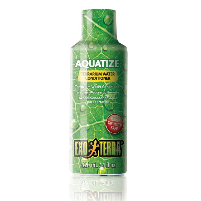 Exo Terra Aquatize – Terrarium Water Conditioner, Dechlorinator