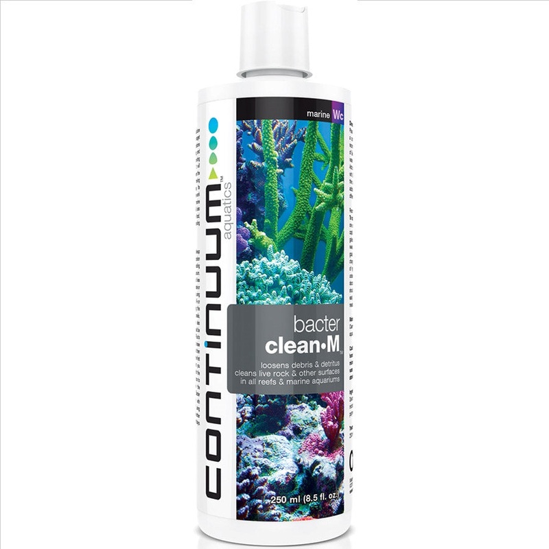 Continuum Aquatics Bacter Clean M 250ml – Cleans Detritus and live rock