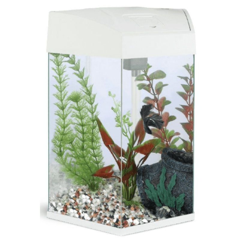 AA-Aquarium Hexagon White 22L, 33x30x43.3cm