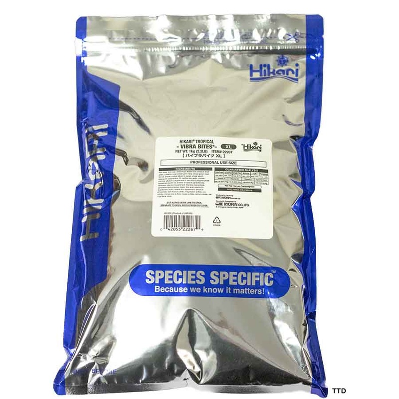 Hikari Vibra Bites XL 1kg Fish Food