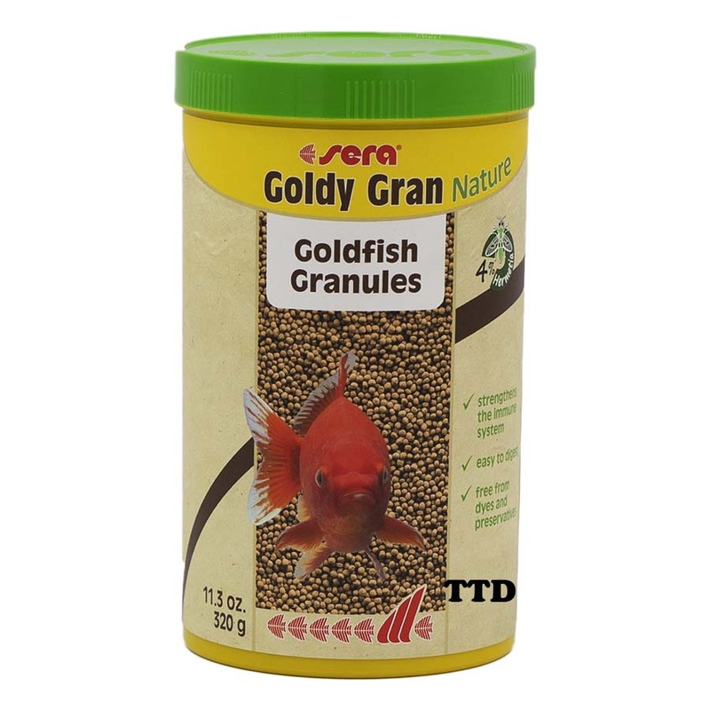 Sera Nature Goldy Gran 320g – 1000ml Goldy Granules Food