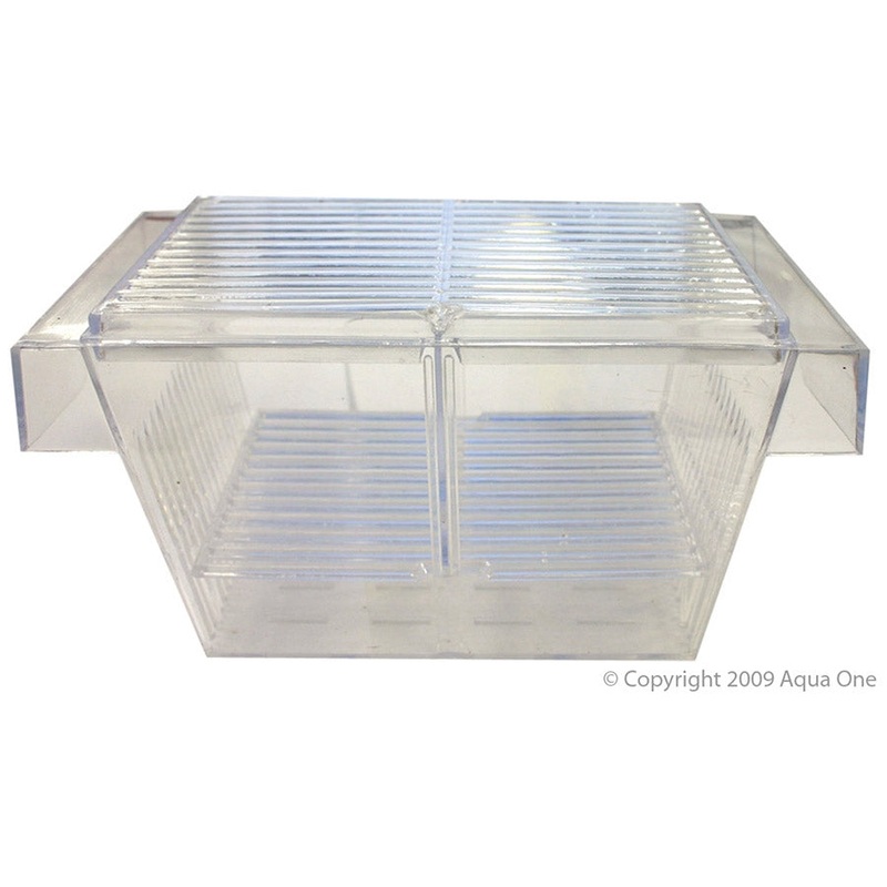 Aqua One Guppy Breeding Tank Midi Float 19.5 x 10.5 x 10.5cm