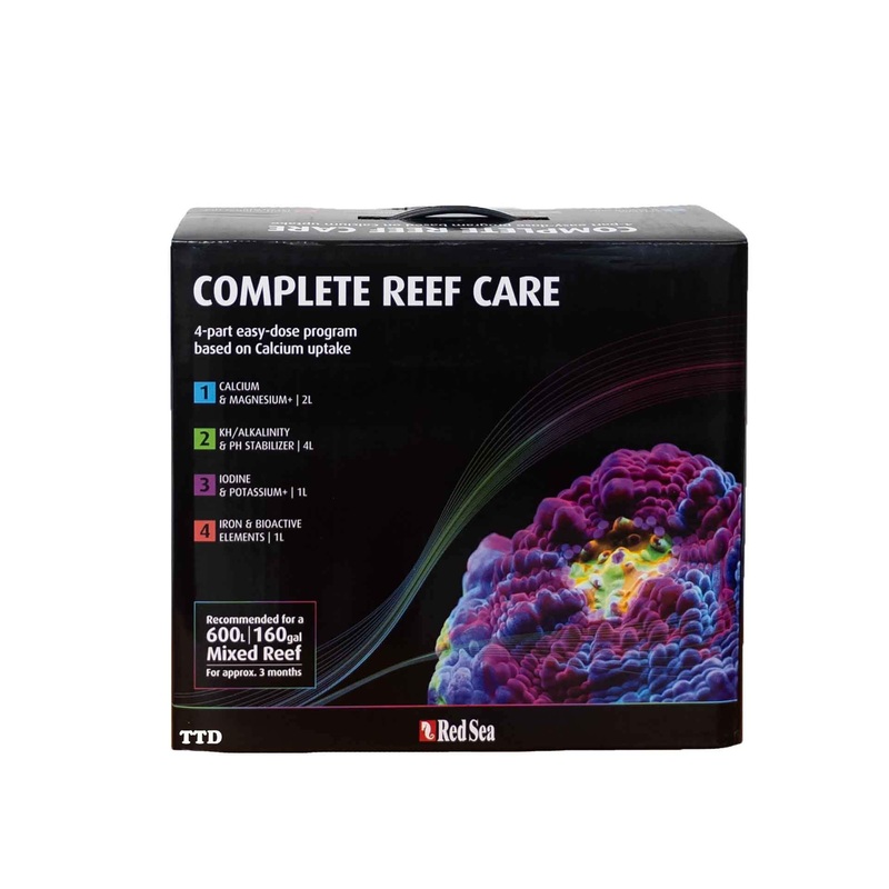 Red Sea Complete Reef Care 4 Part Supplement Program – 600L**