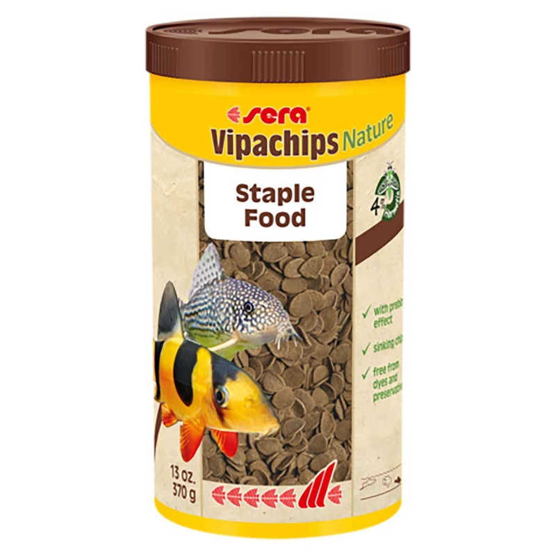 Sera Nature Vipachips Tropical Sinking Crisps 370g