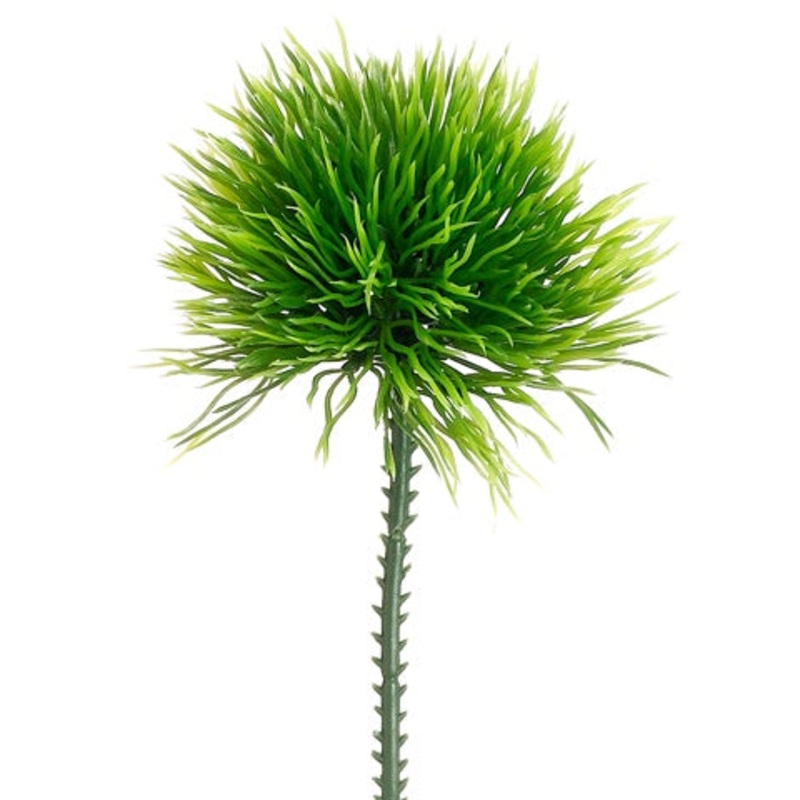 6″ Moss Grass Pick Green