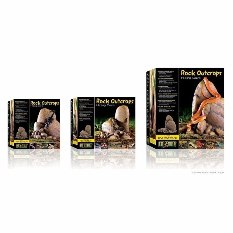 Exo Terra Rock Outcrops Hiding Cave