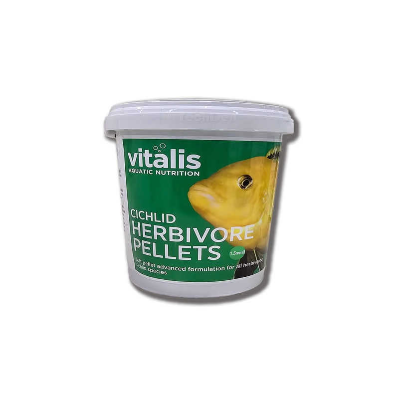 Vitalis Cichlid Herbivore Pellets 260g (1.5mm)