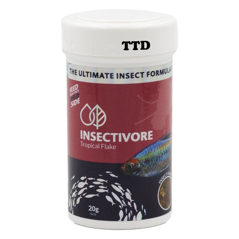 Bioscape Insectivore Tropical Fish Flake Food 20g