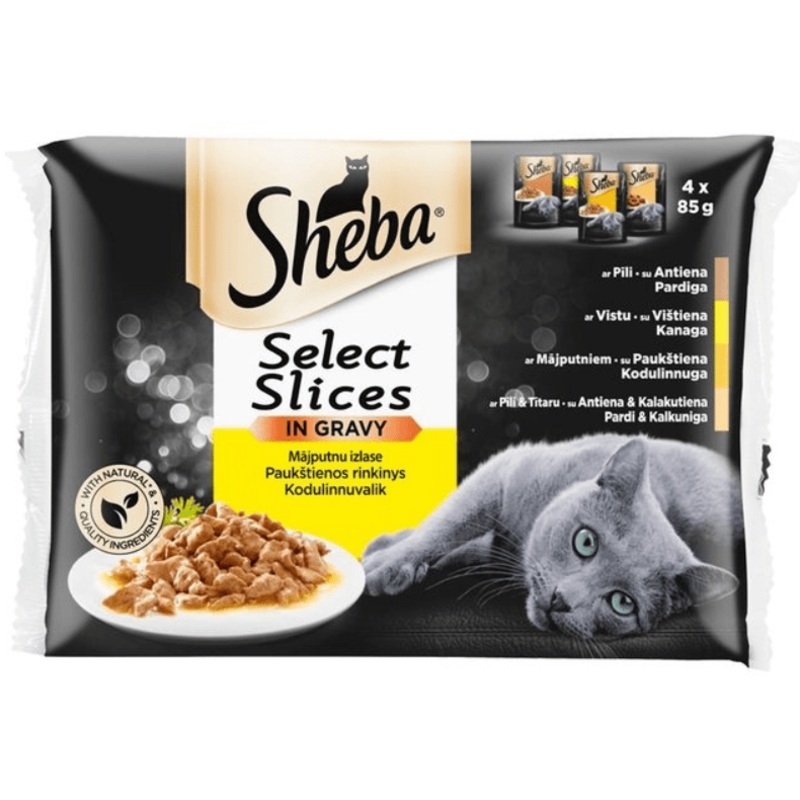 Sheba Select Slices Poultry Selection 4x85gr