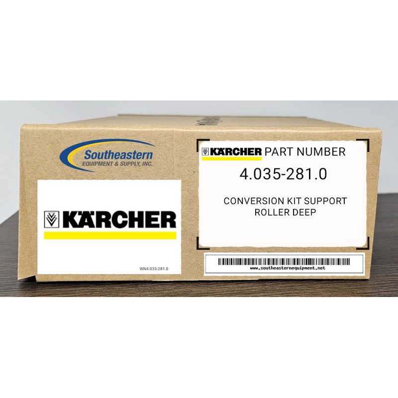 Karcher Conversion Kit, Deep Roller Support 4.035-281.0