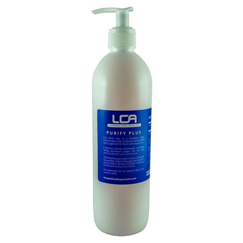 LCA Purify Plus 500ml – Water Conditioner – Liverpool Creek Aquariums