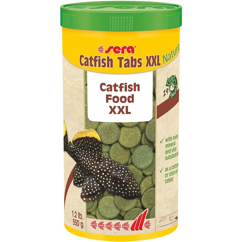 Sera Nature Catfish Tabs XXL – 550g / 1L Fish Food