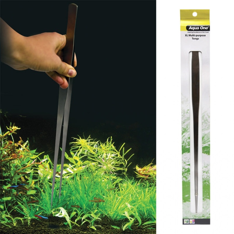 Aqua One XL Multi Purpose Tong 48cm Stainless Steel