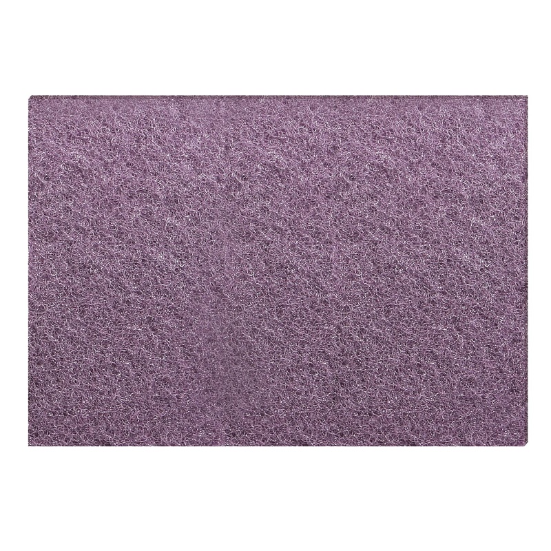 Scotch-Brite Purple Diamond Floor Pad Plus, 28 in x 14 in, 5/Case