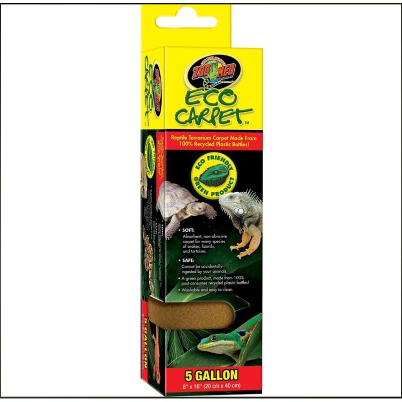 Zoo Med Eco Carpet Terrarium Substrate – Tan……………