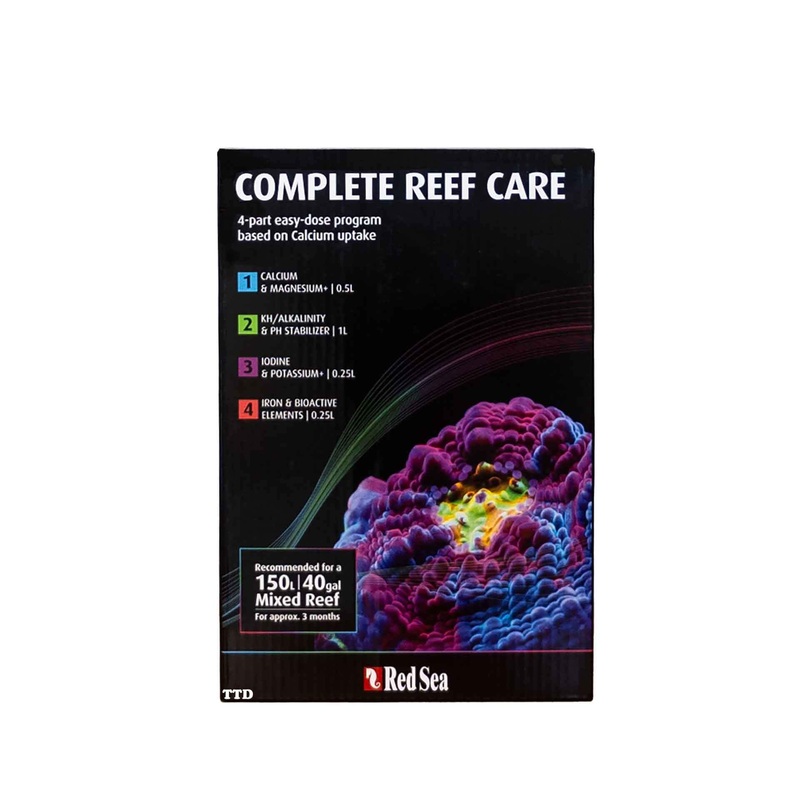 Red Sea Complete Reef Care 4 Part Supplement Program – 150L