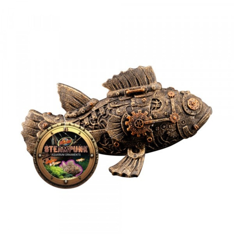 Zoo Med Steampunk Fish Ornament 13cm
