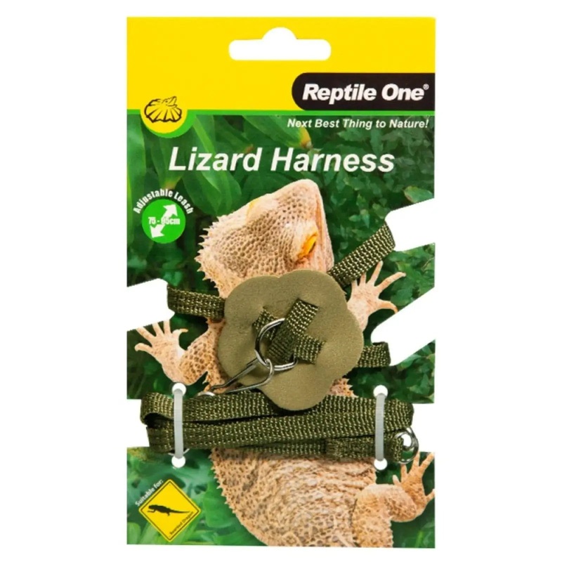 Reptile One Lizard Harness – Green