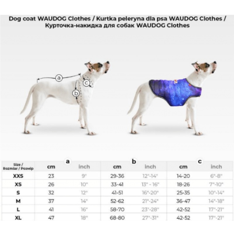 Waudog Dog Coat Nasa21