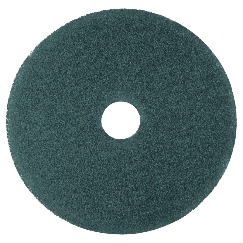 3M/COMMERCIAL TAPE DIV. Cleaner Floor Pad 5300, 20″, Blue, 5/Carton (8413)
