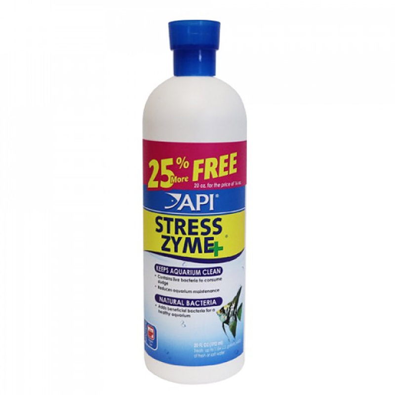 API Stress Zyme 592ml Improves Biological Filtration – Reduces Sludge