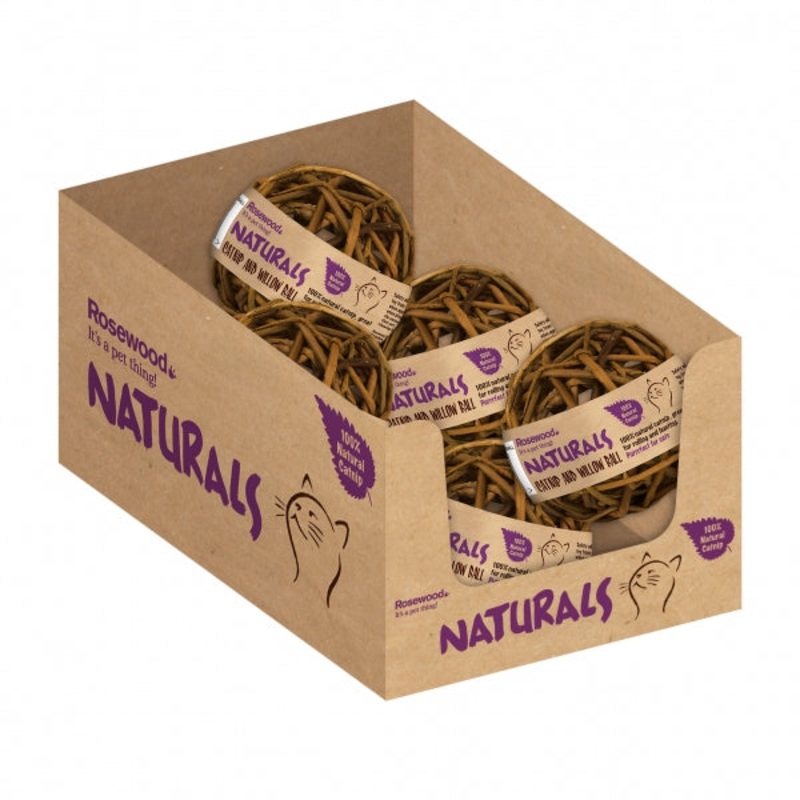 Cat Naturals Willow & CatNip Ball –  Rosewood