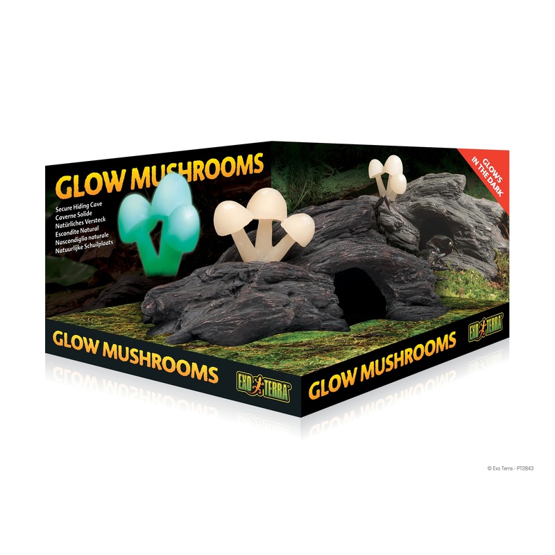 EXO-TERRA Glow Mushroom Hide Out