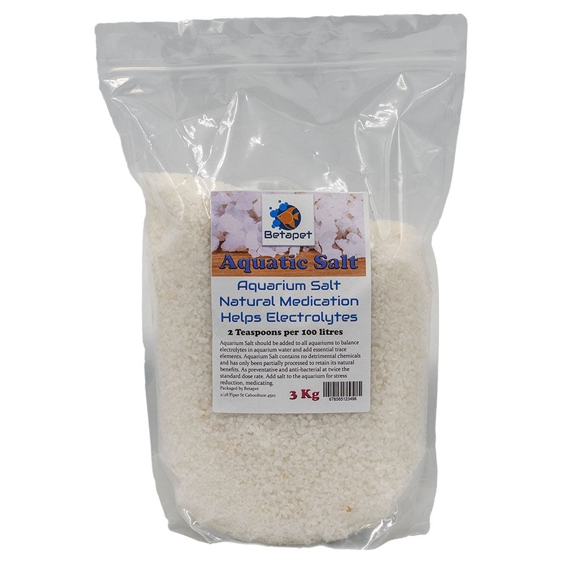 Betapet Aquarium Salt in 3kg bag – Australian