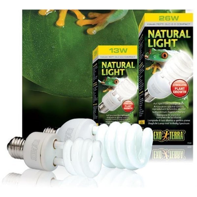 Exo Terra Natural Light Full Spectrum Daylight Bulb