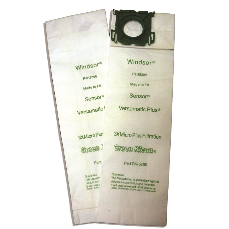 #GK-5300 – Sebo X Series, G Series, 300/350 Mechanical & 370 Comfort Series & Triple S Model SSS Prosense Vacuum Triple Layer Replacement Vacuum Bags (10 per Pack)