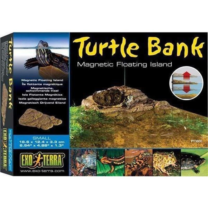 Exo Terra Turtle Bank Magnetic Floating Island Small