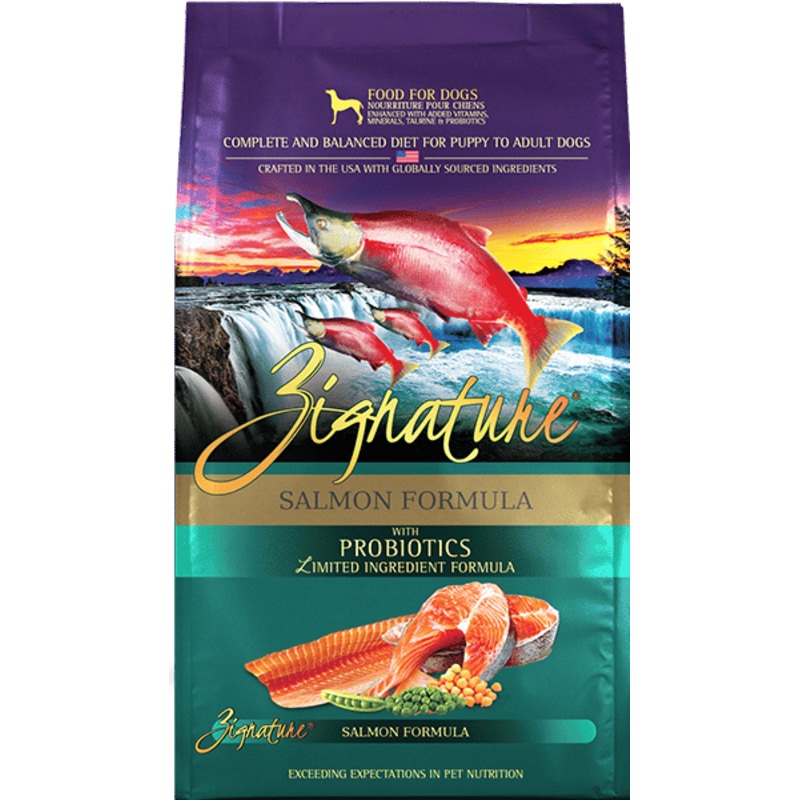 Zignature Limited Ingredient Salmon Formula Dry Dog Food