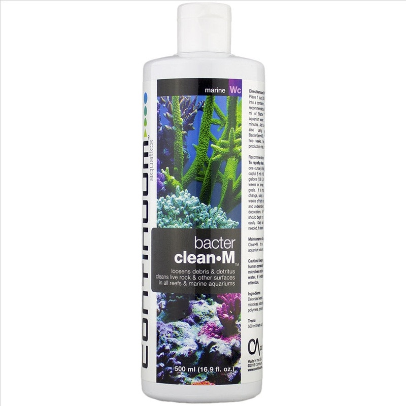 Continuum Aquatics Bacter Clean M 500ml – Cleans Detritus and live rock