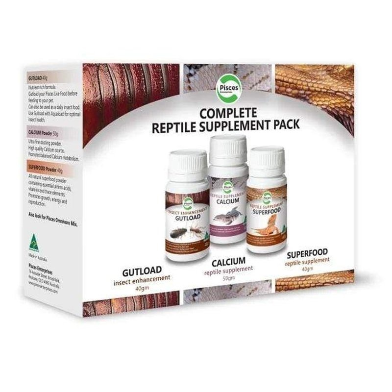 Pisces Complete Reptile Supplement Pack